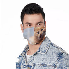 Load image into Gallery viewer, All-Over Print Face Mask with Adjustable Ear Loops